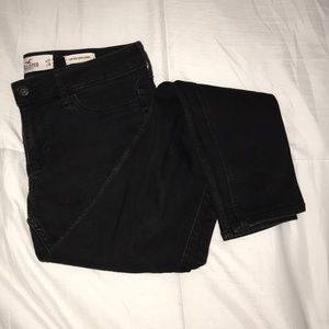 Hollister black denim jeans